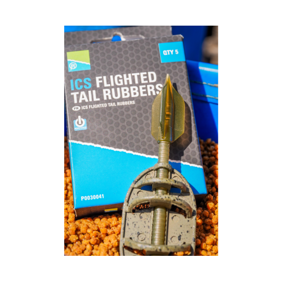 Aripioare de Echilibrare Preston - Ics Flighted Tail Rubbers Aripioare de Echilibrare Preston - Ics Flighted Tail Rubbers